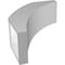 Ekena Millwork 5 1/2-in. W x 14-in. D x 18-in. H Thorton Architectural Grade PVC Knee Brace BRCP055X14X18THR - alternate 2